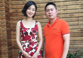 广州沐鸣与明星合影