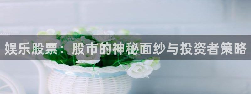 沐鸣科技：娱乐股票：股市的神秘面纱与投资者策略